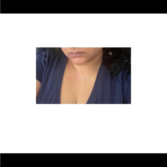 Authentic Banana Republic Golden Necklace (shocker style). - Picture 2 of 10